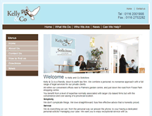 Tablet Screenshot of kellyandcosolicitors.co.uk